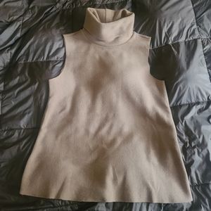 Zara Soft Touch Sleeveless Turtleneck